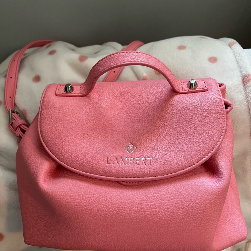 Sacoche Lambert Lili bubble gum comme neuves j’en n’ai trop - Picture 1 of 1